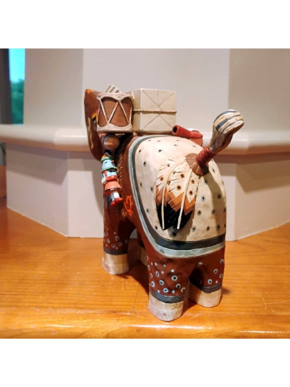 Robert Shields Storyteller Horse Figurine Large 7" Tall Resin Southwest Western - Picture 12 of 13